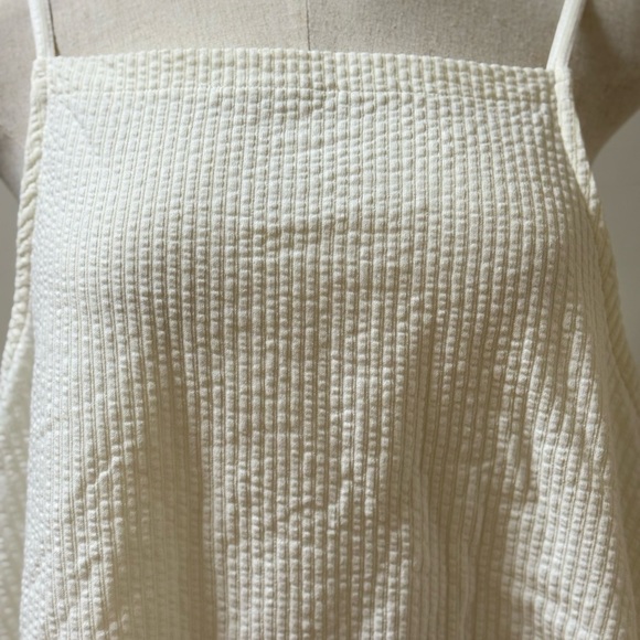 Madewell Seersucker Apron Tank Top - Picture 3 of 7